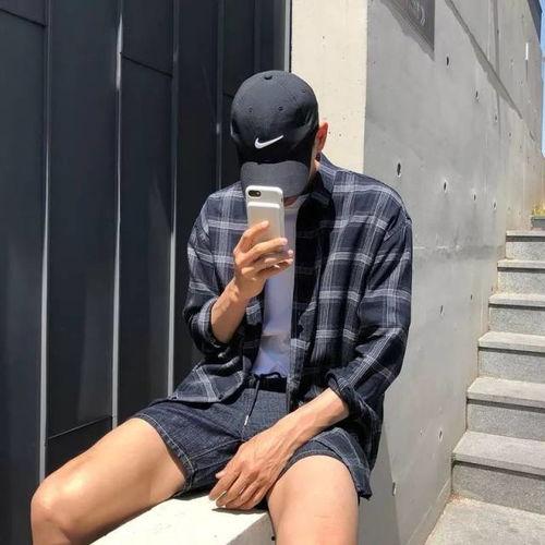 网红男拍照图,解锁时尚潮流新姿势